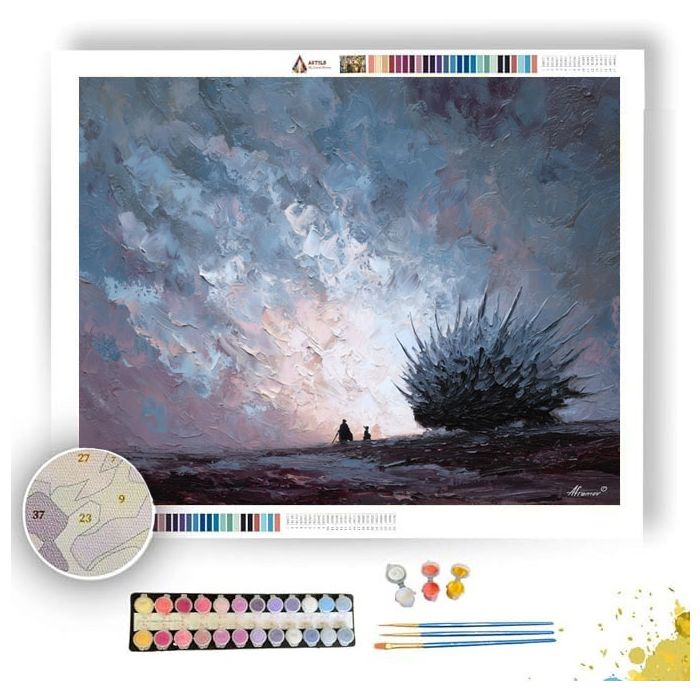 FERAL MOMENT - Paint by Numbers Full Kit