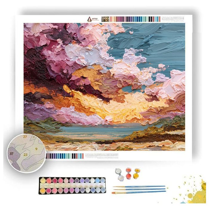 UNSETTLED MOMENT - Paint by Numbers Full Kit