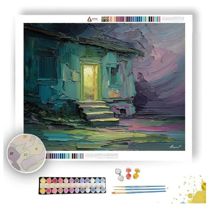 CROOKED PRESENCE - Paint by Numbers Full Kit