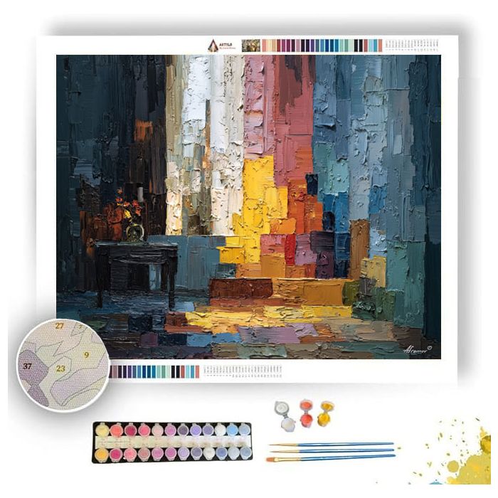 AWKWARD PRESENCE - Paint by Numbers Full Kit