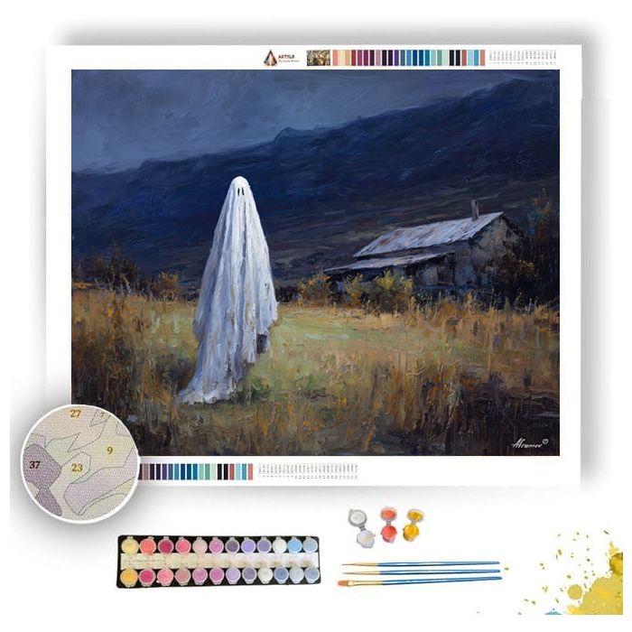 VEILED TRACE - Paint by Numbers Full Kit