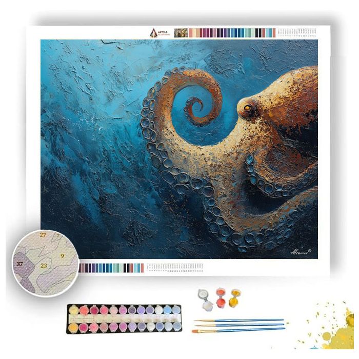 CURIOUS REACH - Paint by Numbers Full Kit