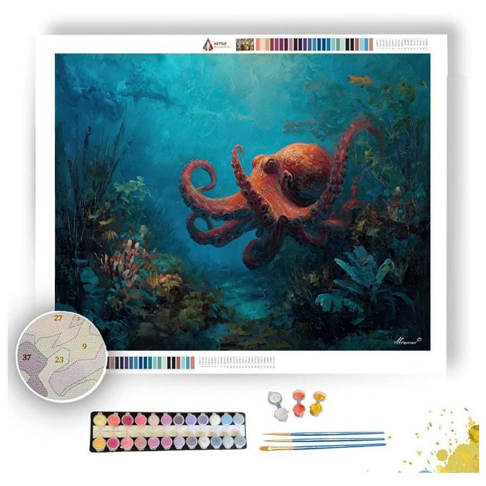 SILENT CURRENT - Paint by Numbers Full Kit