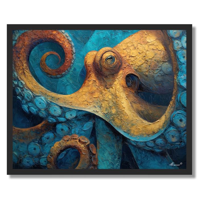CURIOUS ARMS REACH - FRAMED
