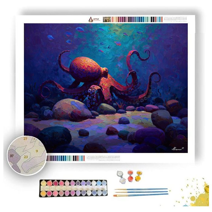 SILENT REACH - Paint by Numbers Full Kit