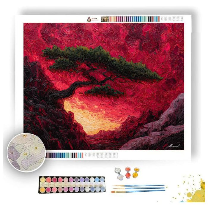 UNSETTLED IDEA - Paint by Numbers Full Kit