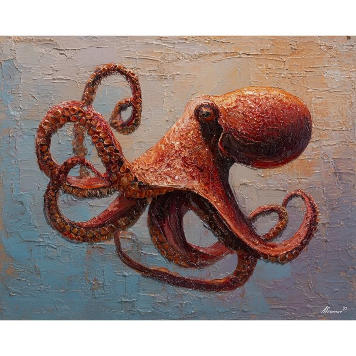 curious, mind, palette knife, oil painting, impasto, textured paint, layered pigment, scraped surface, thick strokes, expressive texture, hand painted, fine art, material depth, visual rhythm, atmospheric, color control, painterly surface