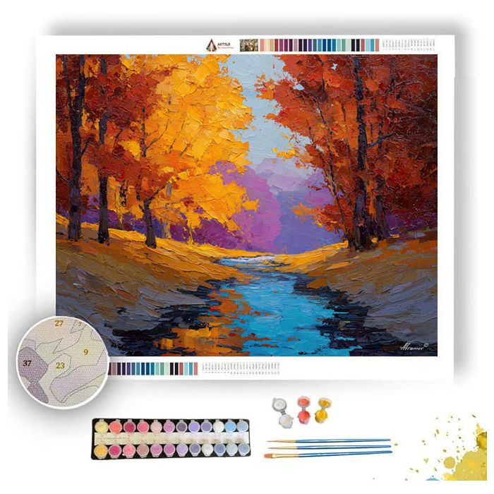 FALLING HORIZON - Paint by Numbers Full Kit