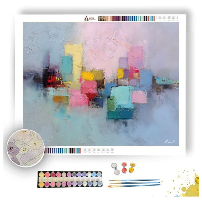 SUBTLE QUIET - Paint by Numbers Full Kit