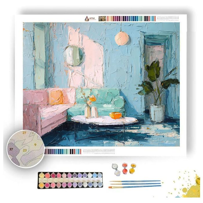 MEASURED SUSPENDED - Paint by Numbers Full Kit