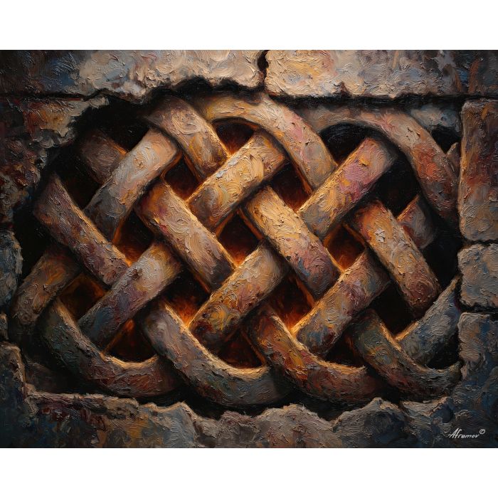 hidden, tender, palette knife, oil painting, impasto, thick paint, layered pigment, scraped texture, hand painted, fine art, expressive surface, material depth, painterly, atmospheric, visual rhythm, textured painting, studio art