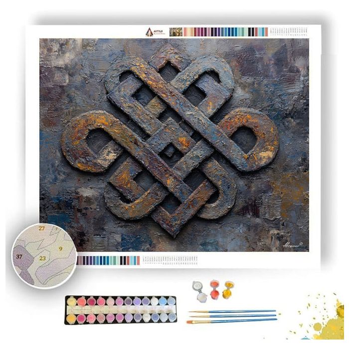 SUSPENDED LOW - Paint by Numbers Full Kit