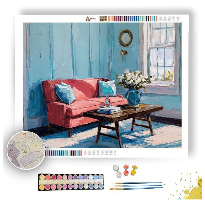 WARM GLOWING - Paint by Numbers Full Kit