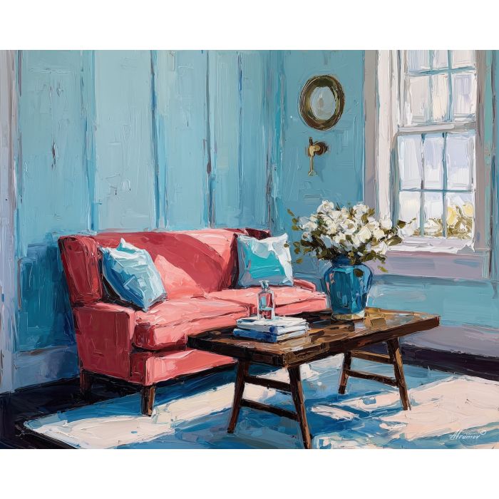 warm, glowing, palette knife, oil painting, impasto, thick paint, layered pigment, scraped texture, hand painted, fine art, expressive surface, material depth, painterly, atmospheric, visual rhythm, textured painting, studio art