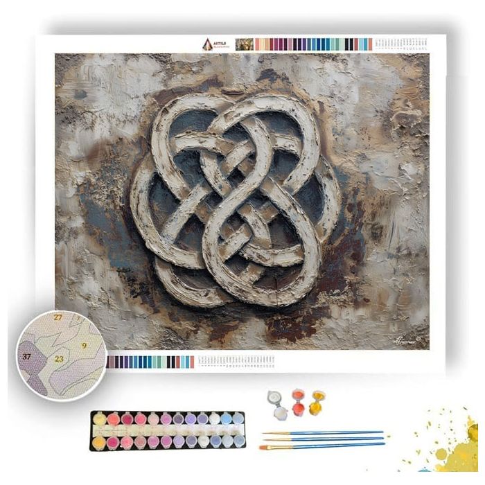 GENTLE HIDDEN - Paint by Numbers Full Kit