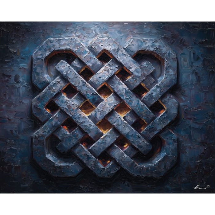 veiled, glowing, palette knife, oil painting, impasto, thick paint, layered pigment, scraped texture, hand painted, fine art, expressive surface, material depth, painterly, atmospheric, visual rhythm, textured painting, studio art