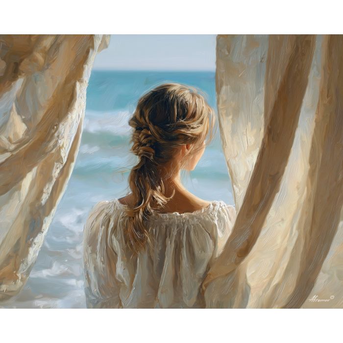 narrow, hidden, palette knife, oil painting, impasto, thick paint, layered pigment, scraped texture, hand painted, fine art, expressive surface, material depth, painterly, atmospheric, visual rhythm, textured painting, studio art