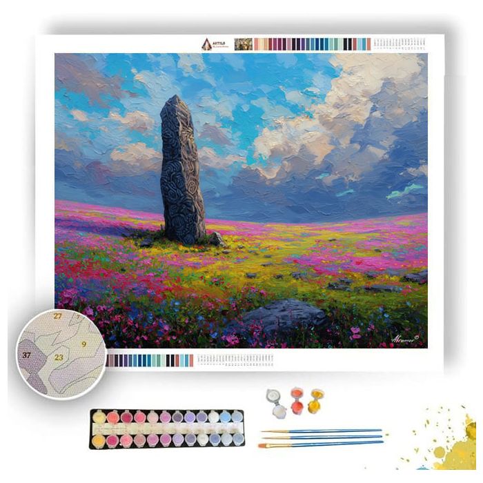 BLOOMING PASSING - Paint by Numbers Full Kit