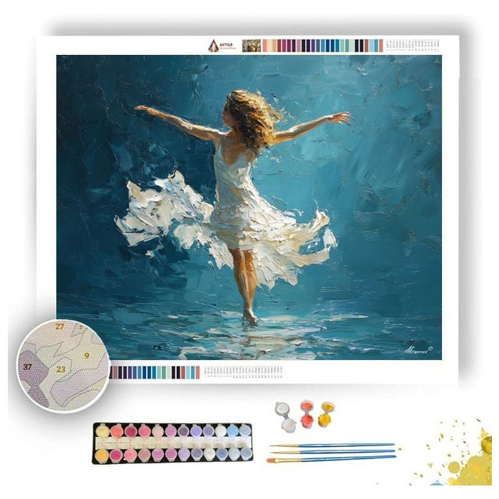 SUSPENDED FADING - Paint by Numbers Full Kit