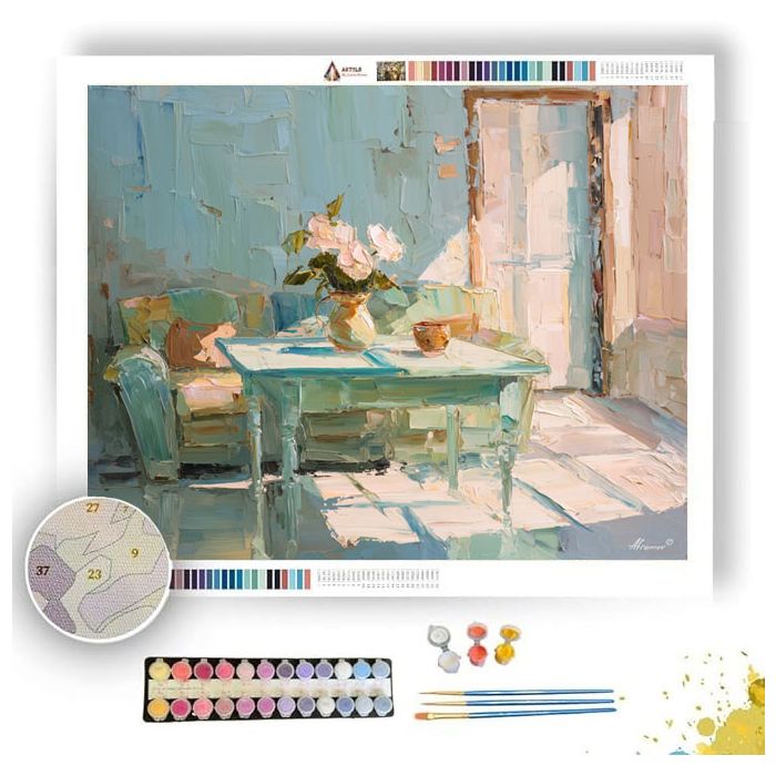 LIGHT ECHOING - Paint by Numbers Full Kit