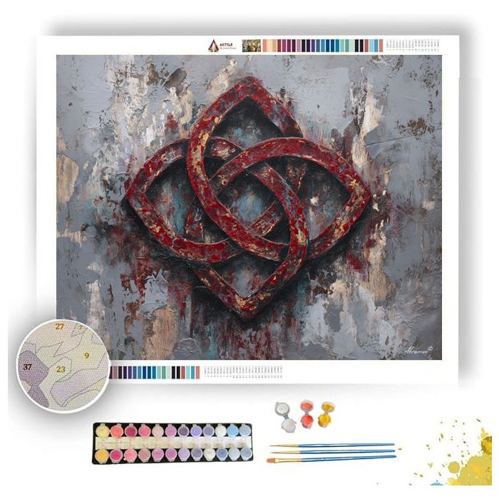 BLOOMING VEILED - Paint by Numbers Full Kit