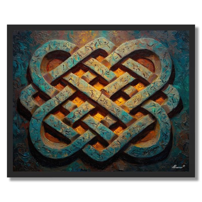PASSING UNFOLDING - FRAMED