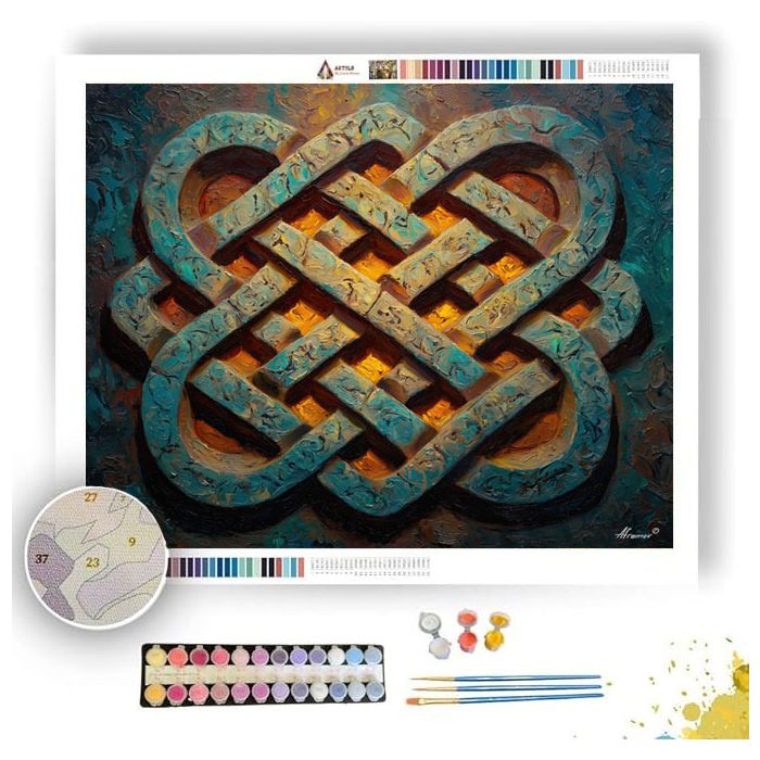 PASSING UNFOLDING - Paint by Numbers Full Kit