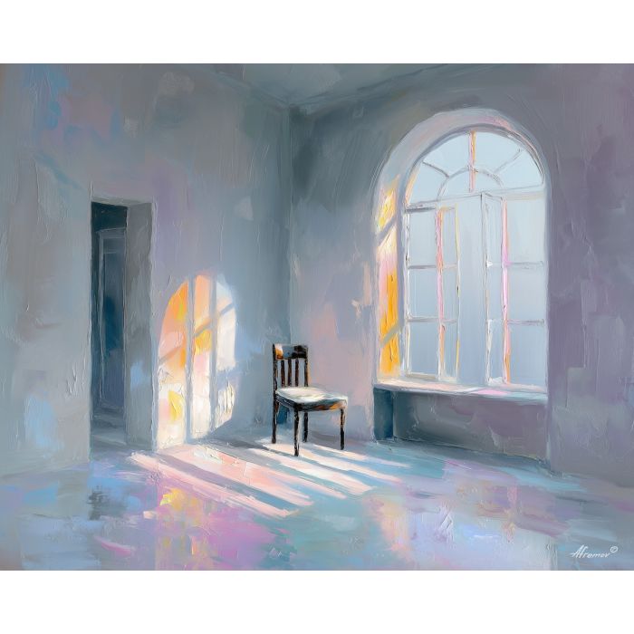 held, echoing, palette knife, oil painting, impasto, thick paint, layered pigment, scraped texture, hand painted, fine art, expressive surface, material depth, painterly, atmospheric, visual rhythm, textured painting, studio art