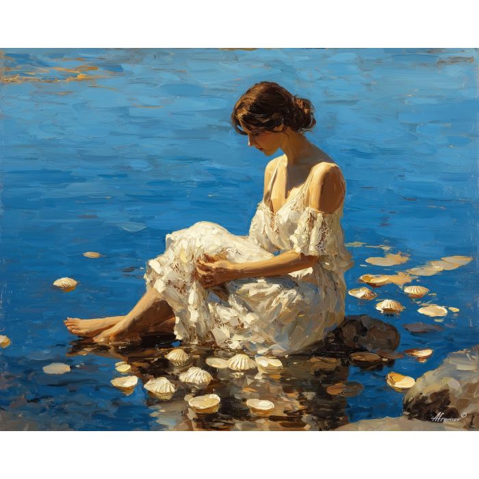 balanced, subtle, palette knife, oil painting, impasto, thick paint, layered pigment, scraped texture, hand painted, fine art, expressive surface, material depth, painterly, atmospheric, visual rhythm, textured painting, studio art