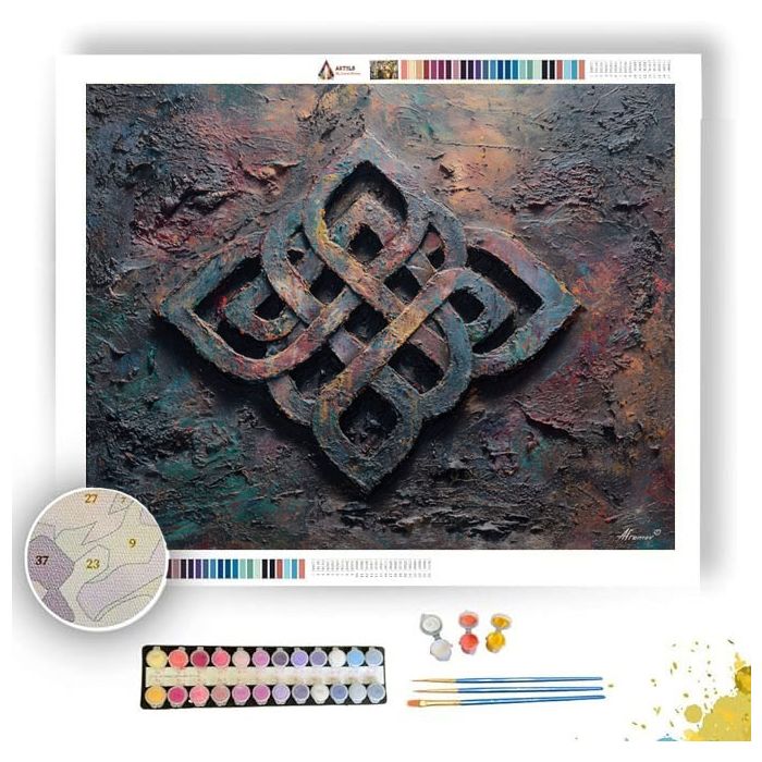 FADING HIDDEN - Paint by Numbers Full Kit