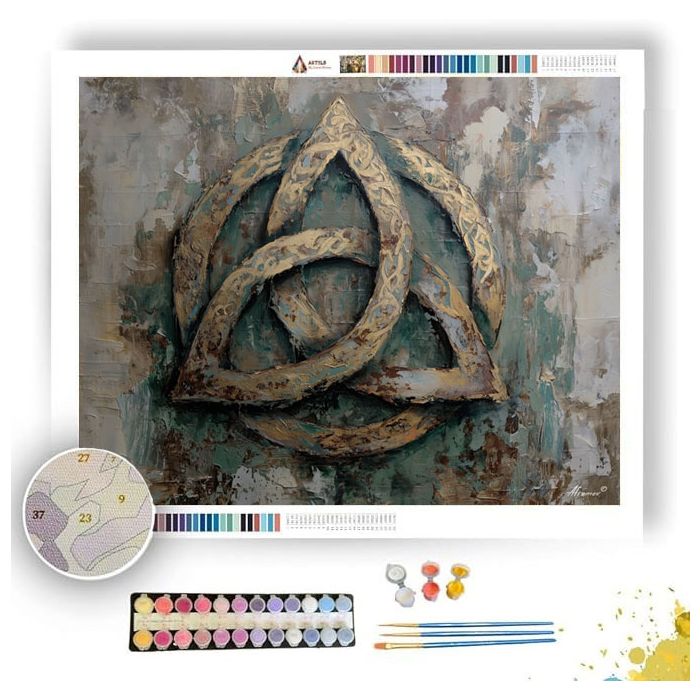 OPEN MEASURED - Paint by Numbers Full Kit