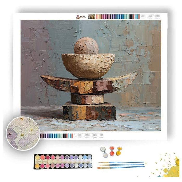 HELD SHAPE SURFACE - Paint by Numbers Full Kit