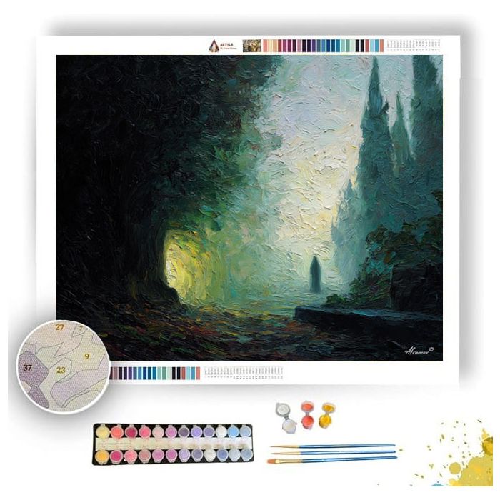 DIM SILENCE - Paint by Numbers Full Kit