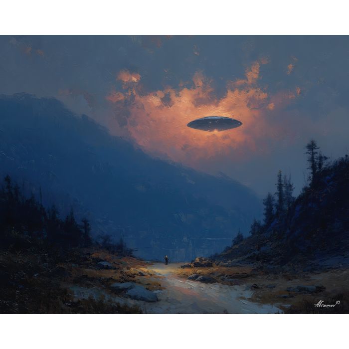 unfamiliar, arrival, palette knife, oil painting, impasto, textured paint, layered pigment, scraped surface, thick strokes, expressive texture, hand painted, fine art, material depth, visual rhythm, atmospheric, color control, painterly surface