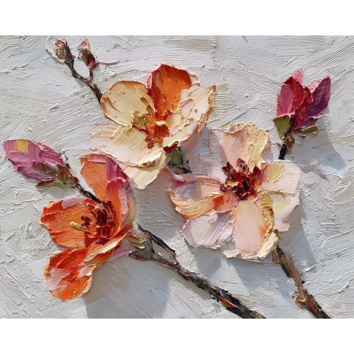 delicate, motif, mark, palette knife, oil painting, impasto, textured paint, layered pigment, scraped surface, thick strokes, expressive texture, hand painted, fine art, material depth, visual rhythm, atmospheric, color control, painterly surface