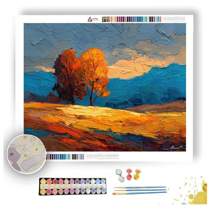 WARM SURFACE - Paint by Numbers Full Kit