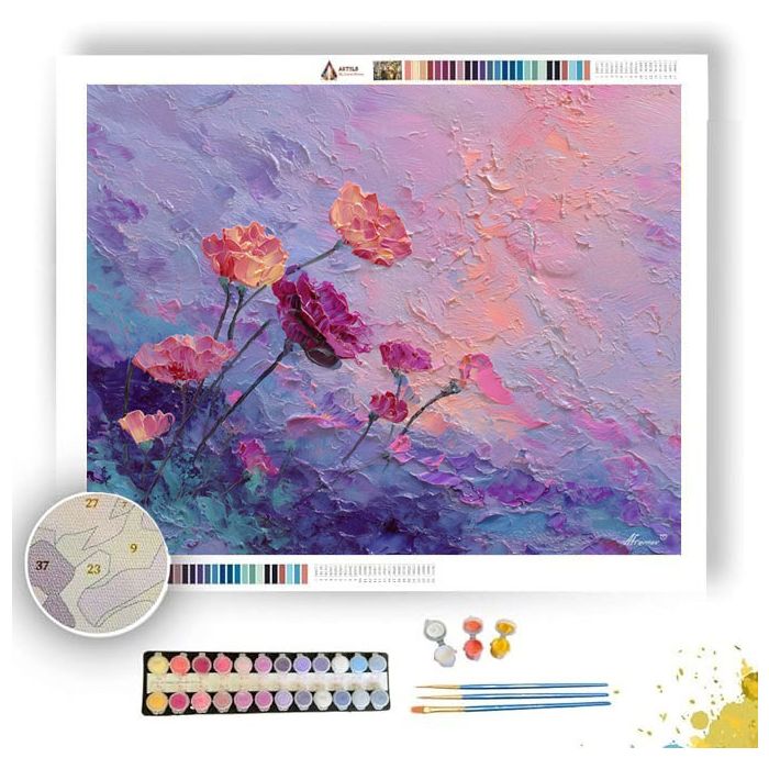 DELICATE LINE - Paint by Numbers Full Kit