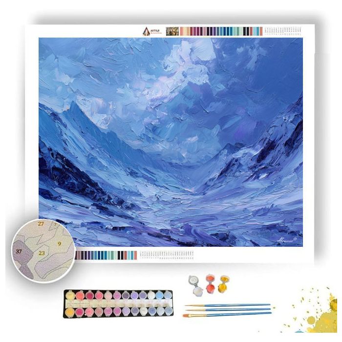 COLD LIGHT - Paint by Numbers Full Kit