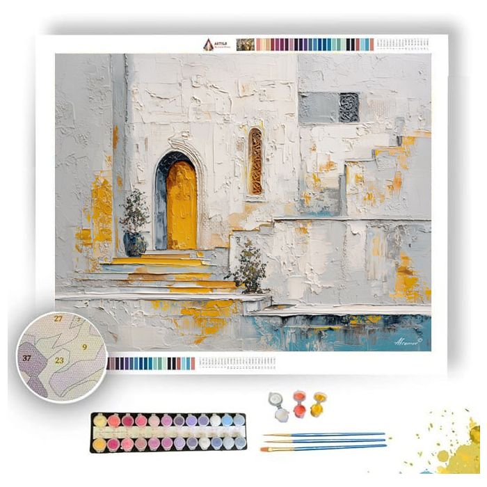 CURVED FORM - Paint by Numbers Full Kit