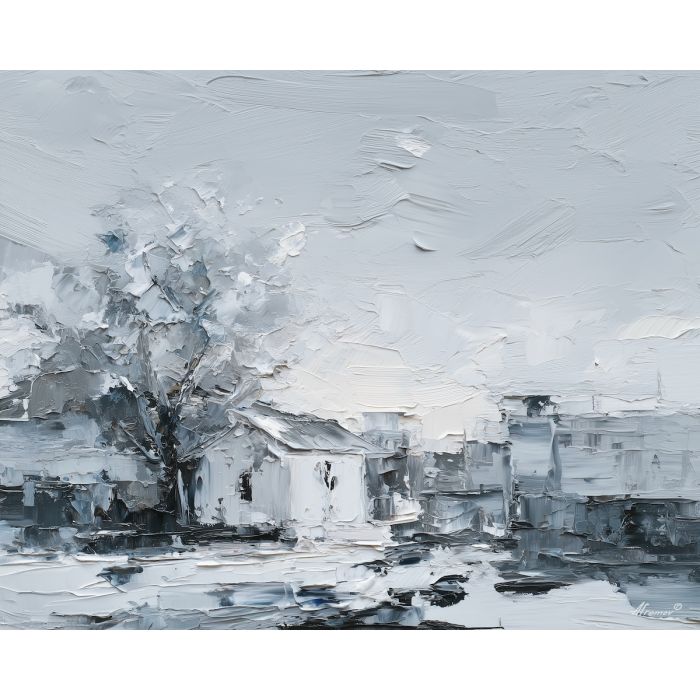 soft, tone, palette knife, oil painting, impasto, textured paint, layered pigment, scraped surface, thick strokes, expressive texture, hand painted, fine art, material depth, visual rhythm, atmospheric, color control, painterly surface