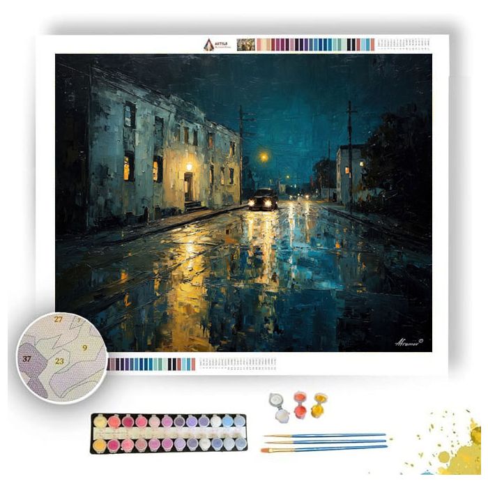 FADING TRACE MOMENT - Paint by Numbers Full Kit
