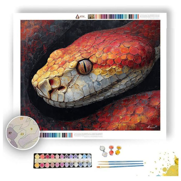 HIDDEN GLIDE - Paint by Numbers Full Kit