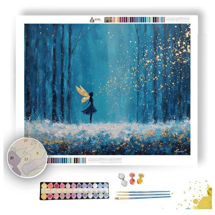 FAINT FORM MOMENT - Paint by Numbers Full Kit