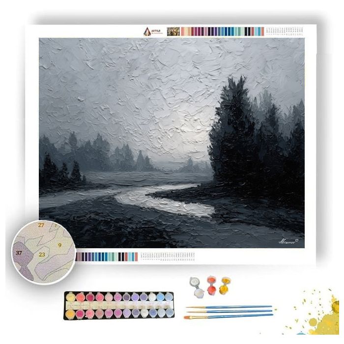 REDUCED GRADIENT FIELD - Paint by Numbers Full Kit