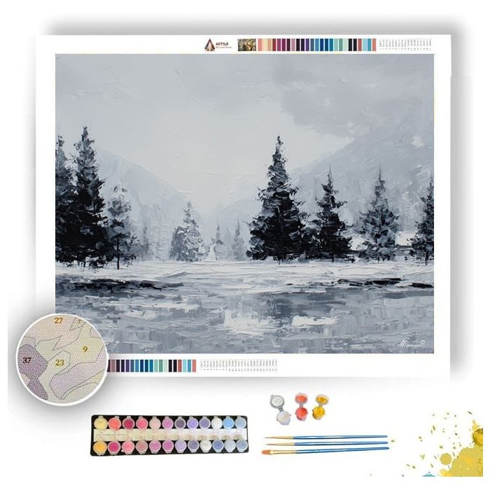 FOCUSED FORM - Paint by Numbers Full Kit