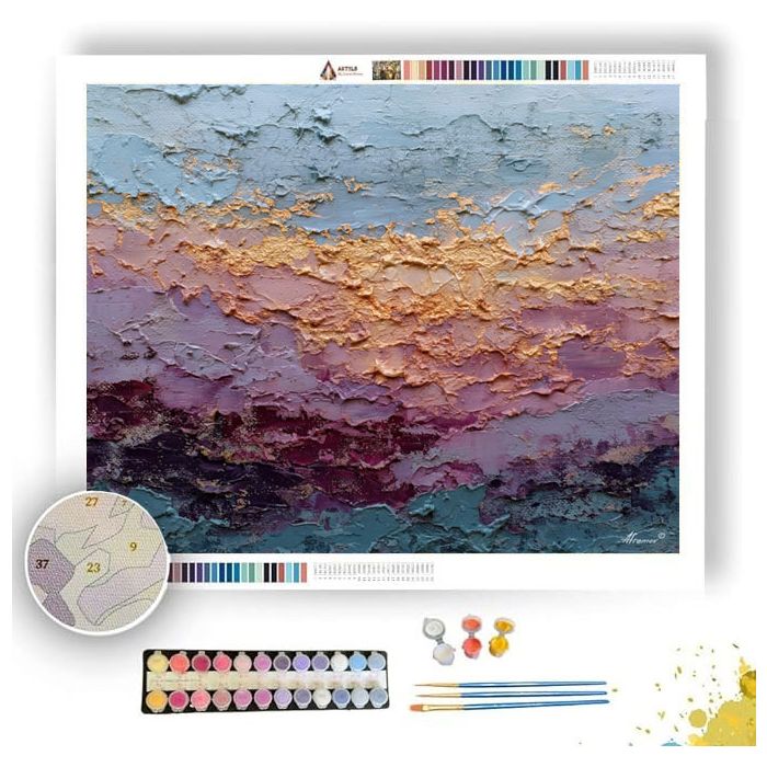 LAYERED MARK - Paint by Numbers Full Kit