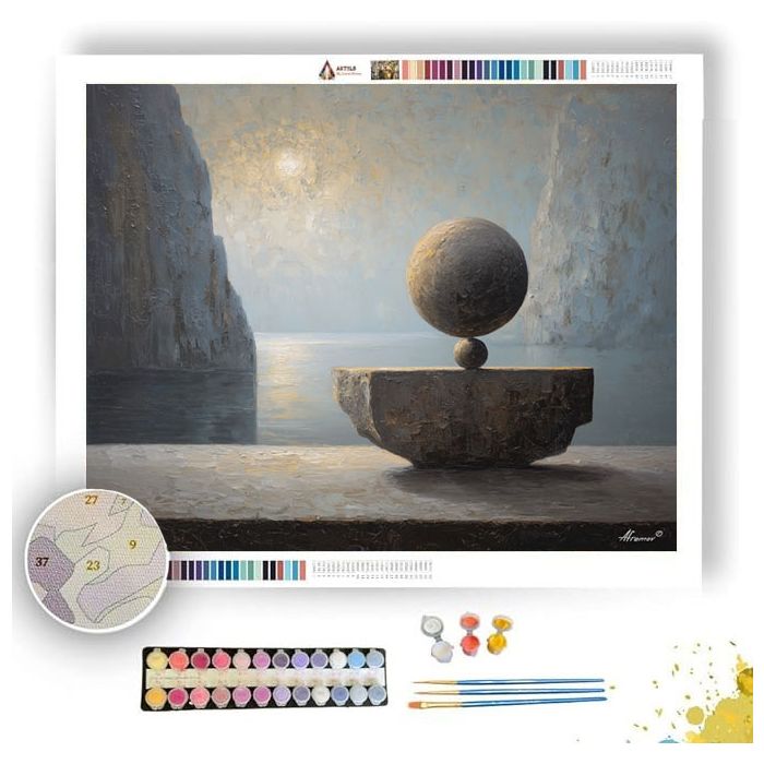 CALM WEIGHT - Paint by Numbers Full Kit