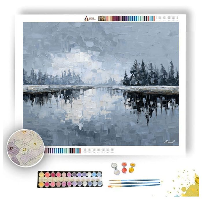 QUIET RANGE - Paint by Numbers Full Kit