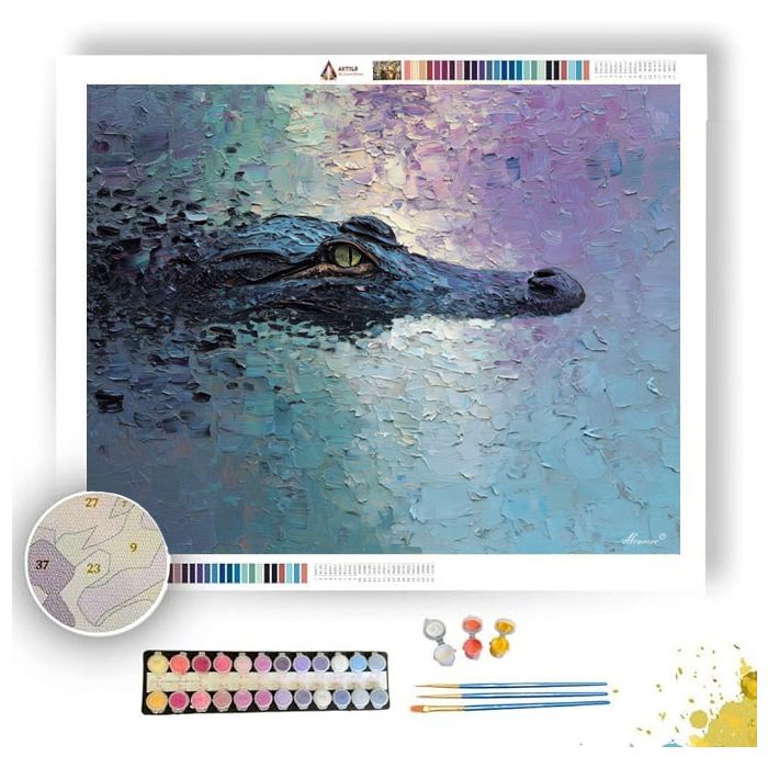 DARK GLIDE GLIDE - Paint by Numbers Full Kit