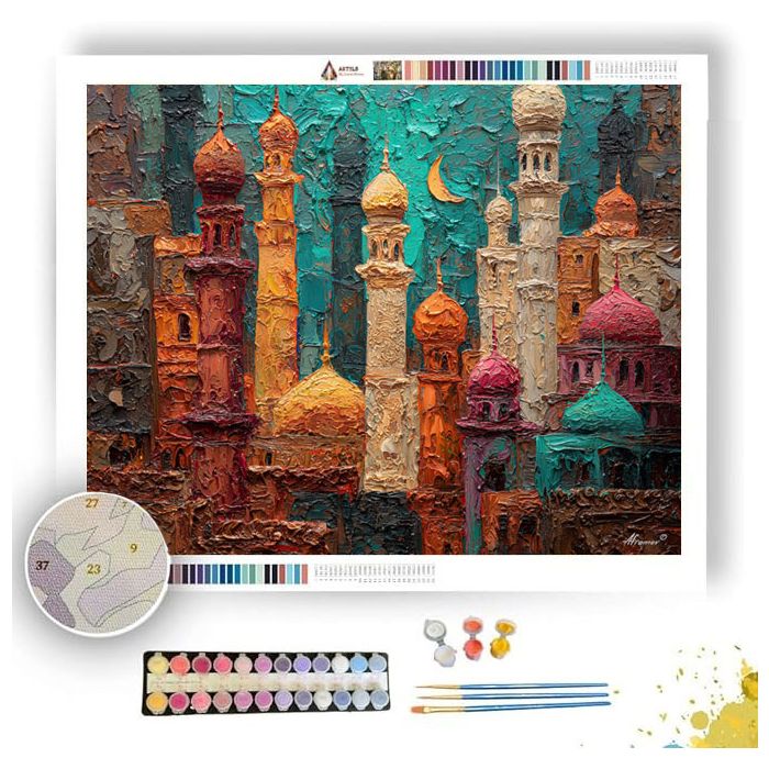 DETAILED RITUAL - Paint by Numbers Full Kit